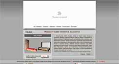 Desktop Screenshot of lozkachowane.pl